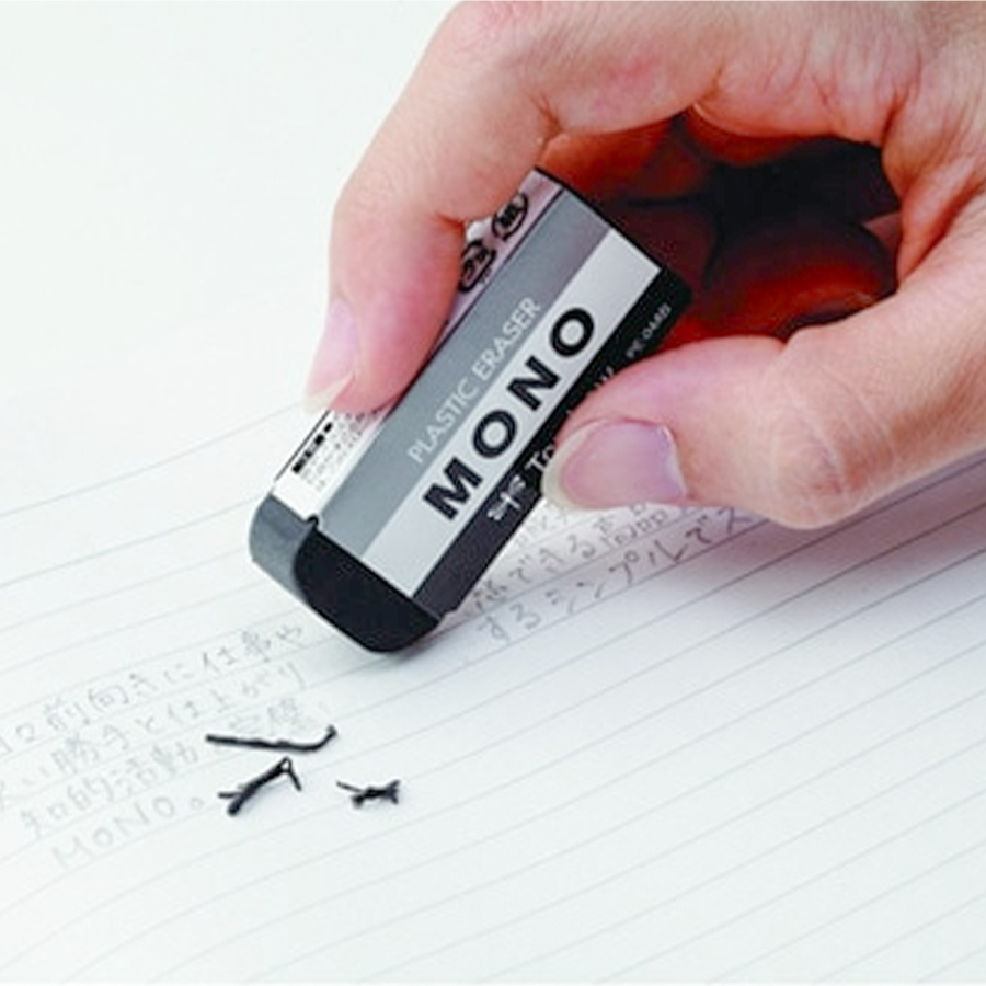 MONO トンボ鉛筆 消しゴム ブラックボディ PE-01AB 新学期 新生活