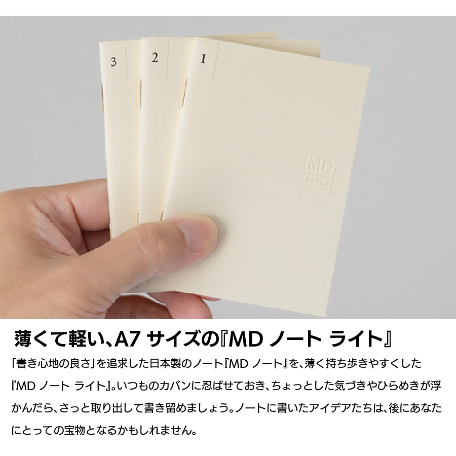 ヴィンテージ 海外 マクドナルド ノート メモ帳 ミールトイ フルコンプ 未使用 ノート/メモ帳｜【NEW】MDノート ライト＜文庫＞ 無罫 3冊組A