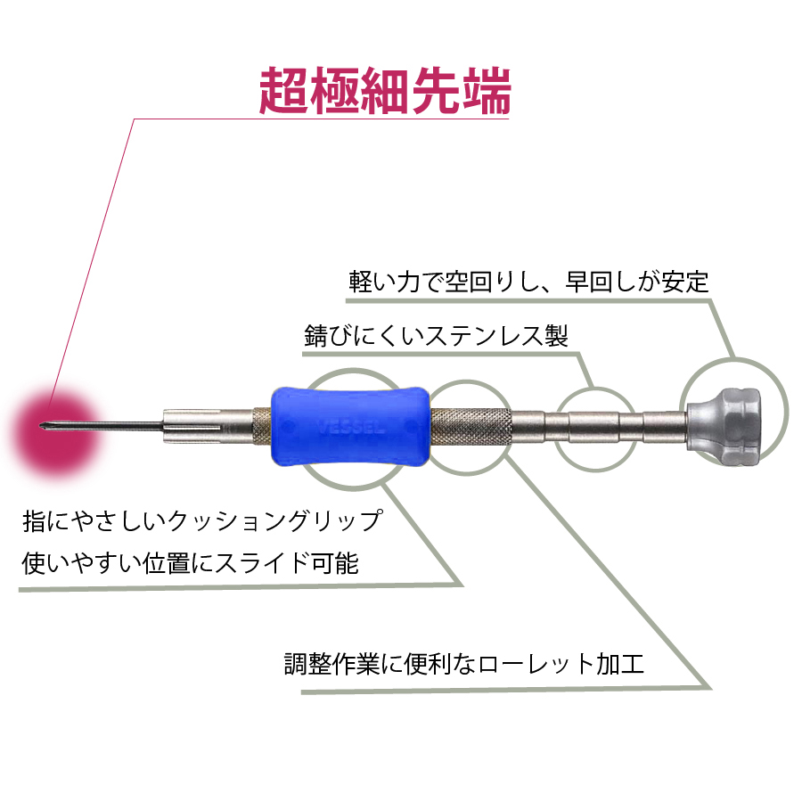精密ドライバー