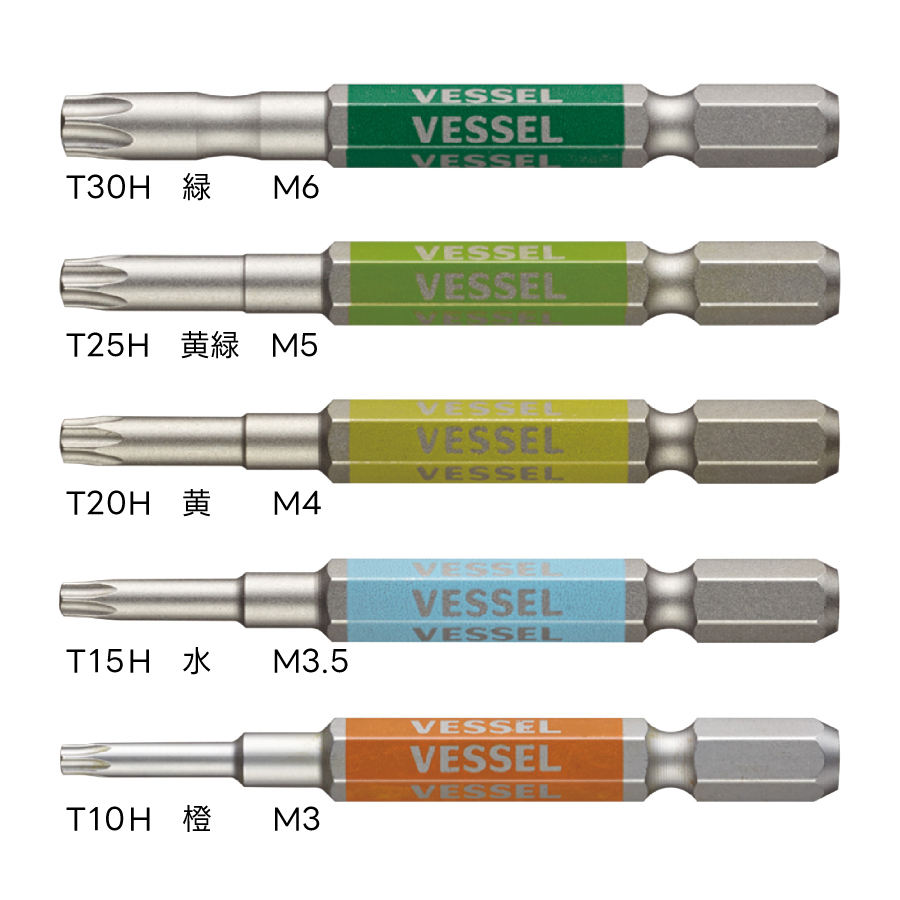 片頭トルクス剛彩ビット