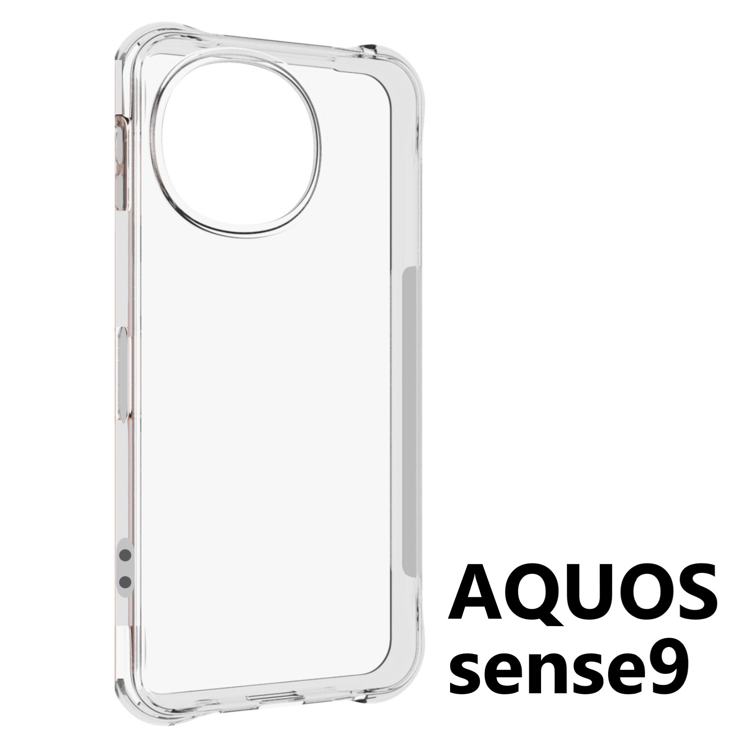 aquos sense9 wish2 wish3 wish4 ケース 耐衝撃 クリア アクオスwish4 r9 sense7 sense8 sense6s アクオスセンス8 r8 r7 r6 アクオスセンス スマホケース 透明 | AQUOS | 01