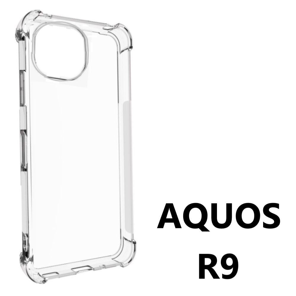 aquos sense9 wish2 wish3 wish4 ケース 耐衝撃 クリア アクオスwish4 r9 sense7 sense8 sense6s アクオスセンス8 r8 r7 r6 アクオスセンス スマホケース 透明 | AQUOS | 03