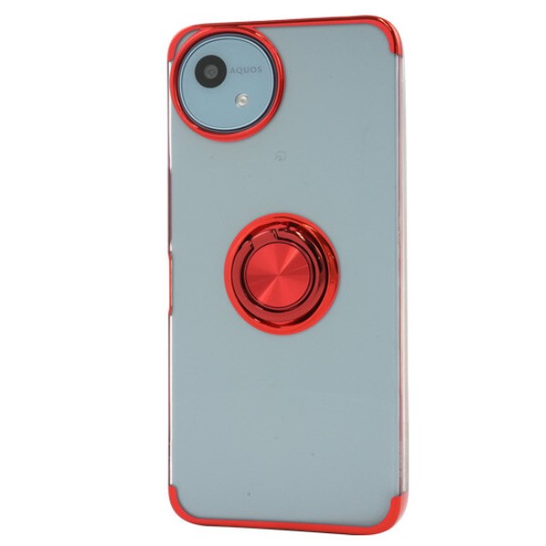 AQUOS wish aquos wish5 wish4 ケース リング クリア wish3
