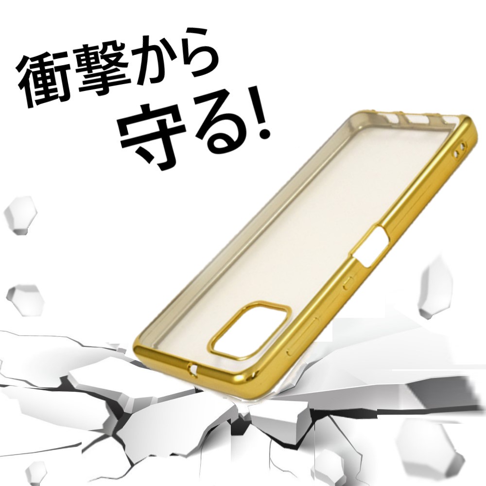 AQUOS sense aquos sense6 ケース クリア 背面 ソフト カバー 透明