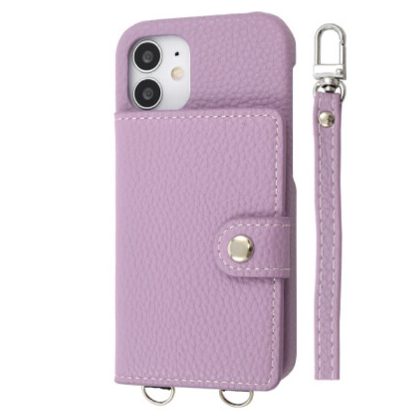 iphone12 mini ケース スマホショルダー ショルダー ストラップ付き