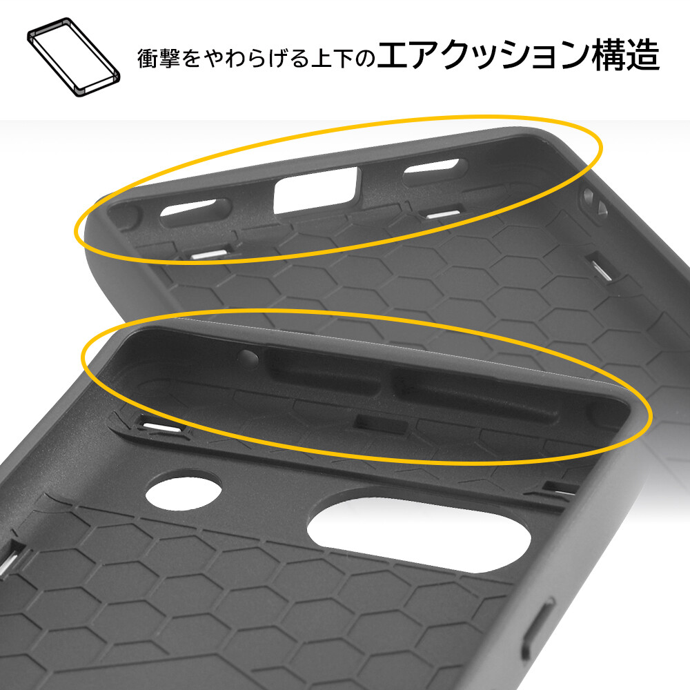 Google Pixel 7a 黒 ケース付き　画面割れ Google Pixel 7a ケース カバー ソフト マット ブラック 黒 TPU
