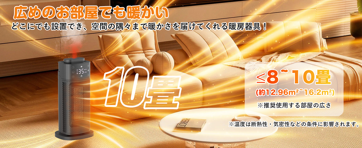 セラミックヒーター 【3in1 暖房.加湿.空気清浄】電気ヒーター 暖房