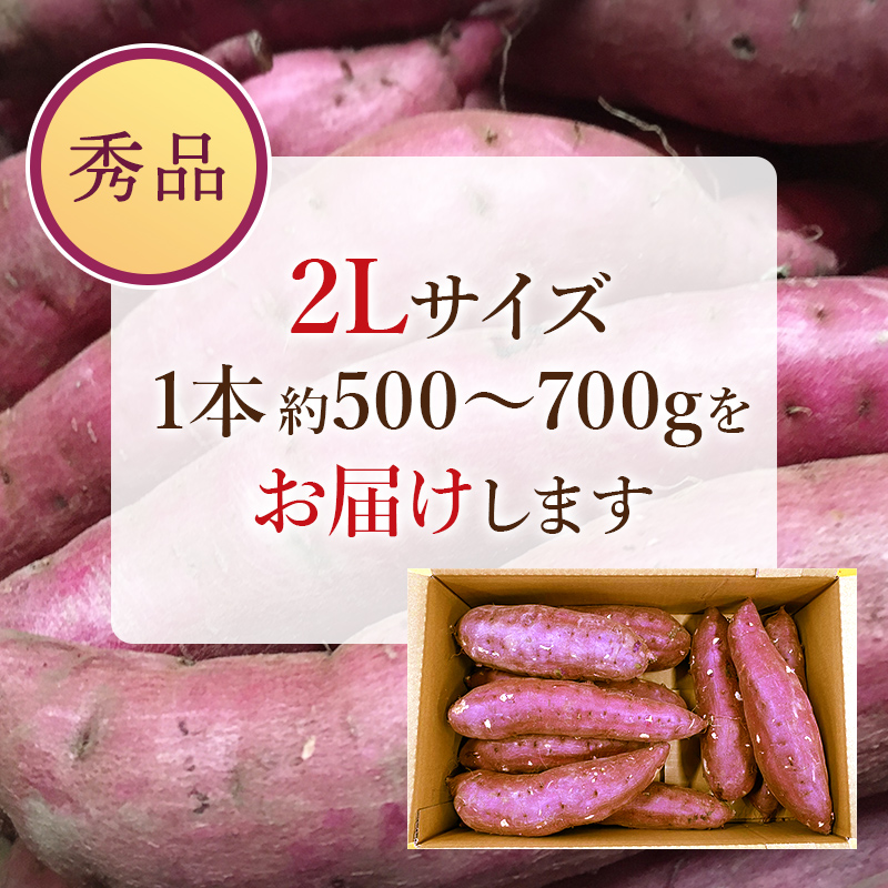 紅はるか 秀品2Lサイズ 約5kg 焼き芋 送料無料 焼いも やきいも やき芋