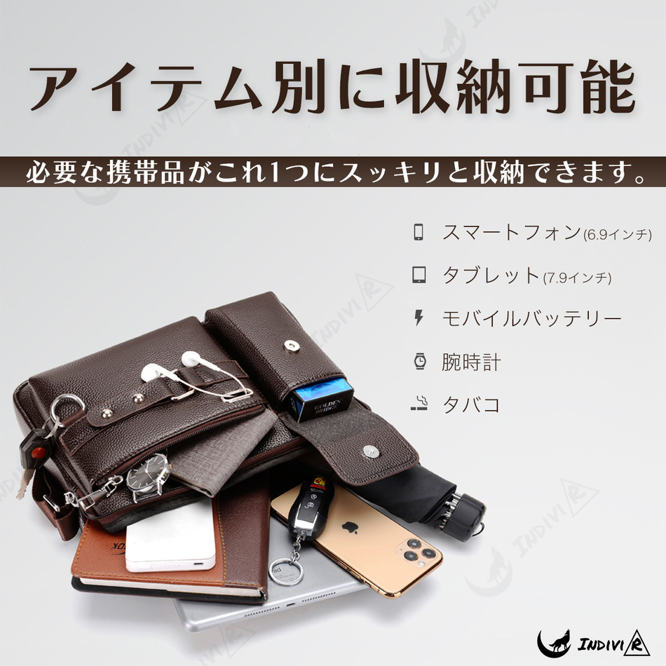 ショルダーバッグ サコッシュ メンズ レディース 斜めがけバッグ スクエアバッグ 肩掛けバッグ 鞄 かばん ミニバッグ ショルダーポーチ ウエストポーチ 大容量