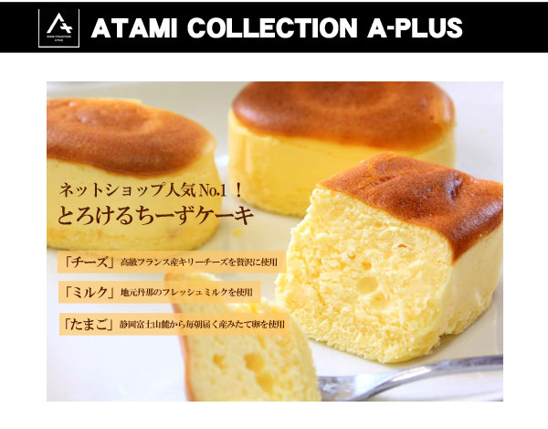 送料無料 チーズケーキ シュークリーム 生チョコサブレ 熱海a Plusプレミアムブランドセット 72 以上節約 ギフト スイーツ