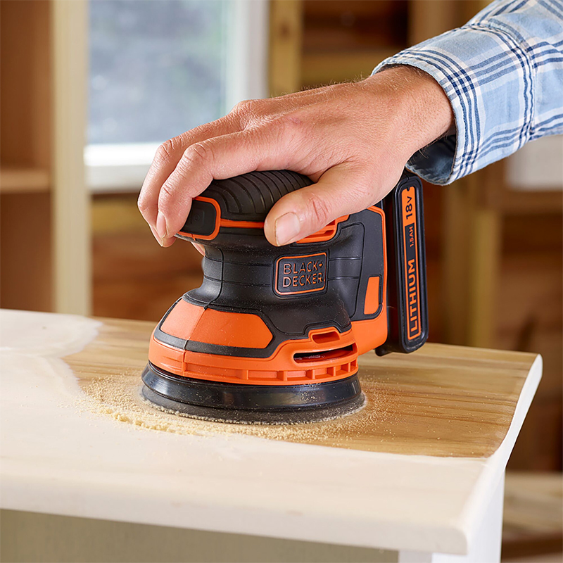 BLACK + DECKER 18Vコードレスランダムオービットサンダー BDCROS18B（本体のみ） |  | 02