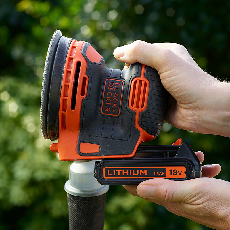 BLACK + DECKER 18Vコードレスランダムオービットサンダー BDCROS18B（本体のみ） |  | 04
