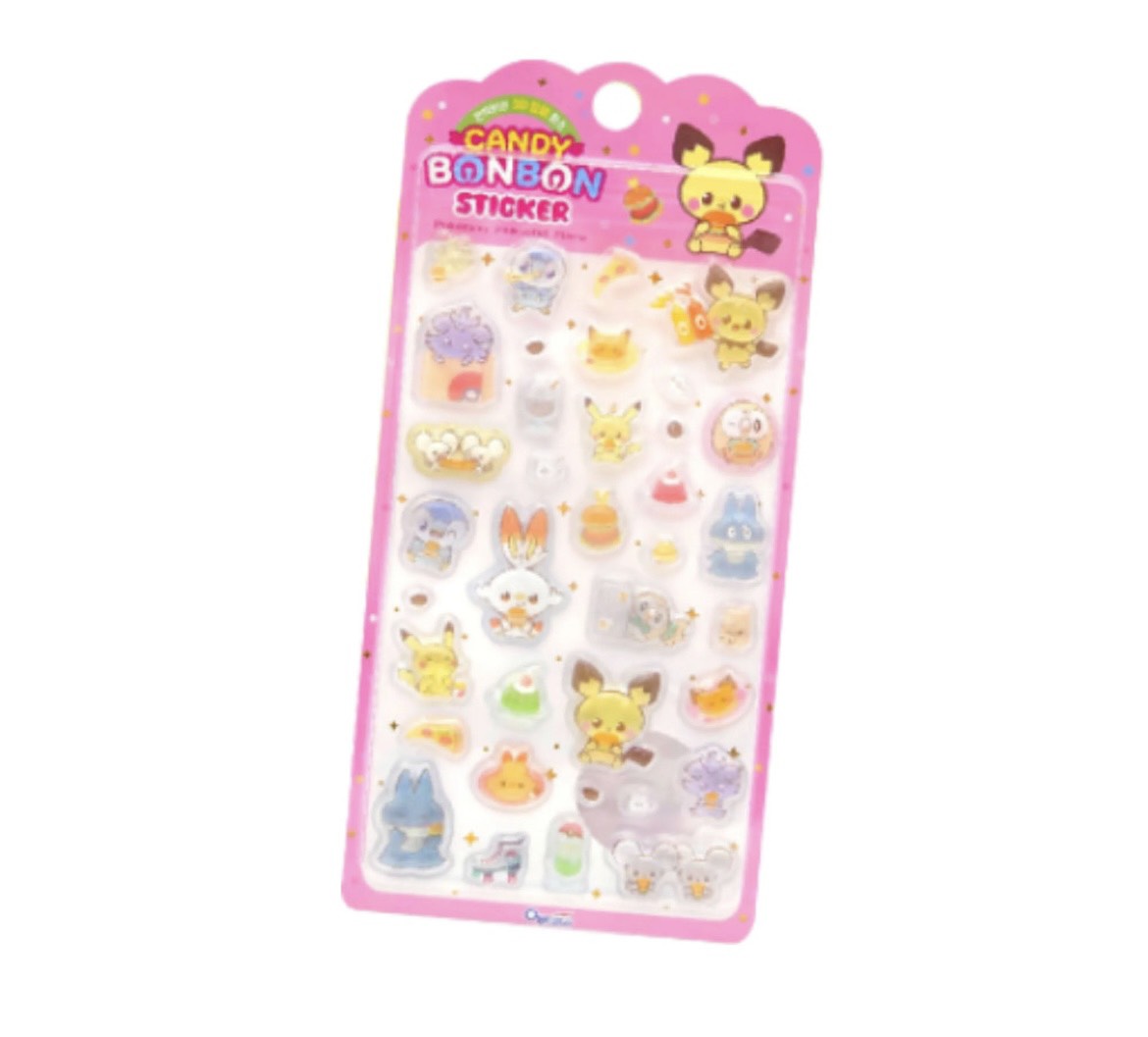 Pokemon（ポケモン） 【韓国公式】ポケピース CANDY BONBON STICKER 全