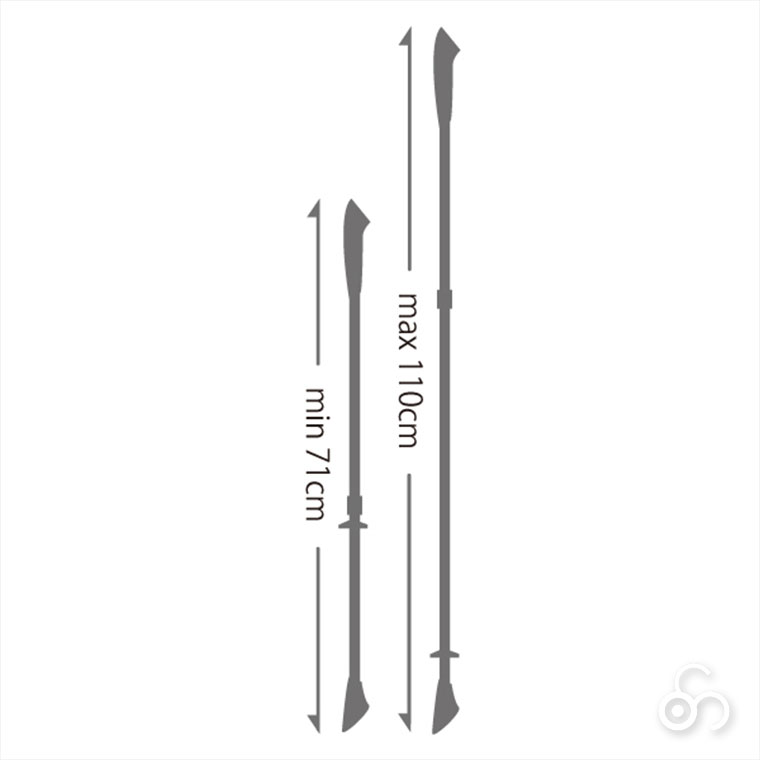 LEKI(レキ) ウォーカー XS 71-110cm ノルディックウォーキング ポール 杖 ステッキ ストック 1300477 | LEKI | 06
