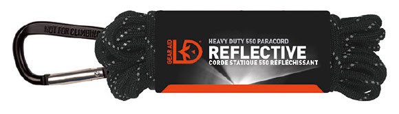 トレッキング キャンプ BBQ GEAR AID（ギアエイド） ADVENTURE TOOL 550パラコード30ft オレンジリフレクティブ 13245