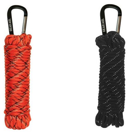 トレッキング キャンプ BBQ GEAR AID（ギアエイド） ADVENTURE TOOL 550パラコード30ft オレンジリフレクティブ 13245