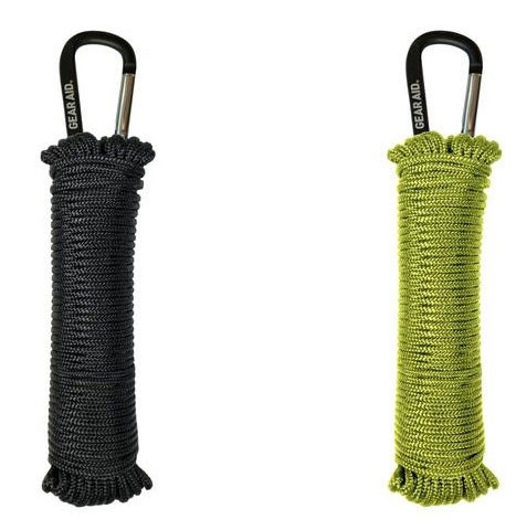 トレッキング キャンプ BBQ GEAR AID（ギアエイド） ADVENTURE TOOL 325パラコード50ft ブラック 13247