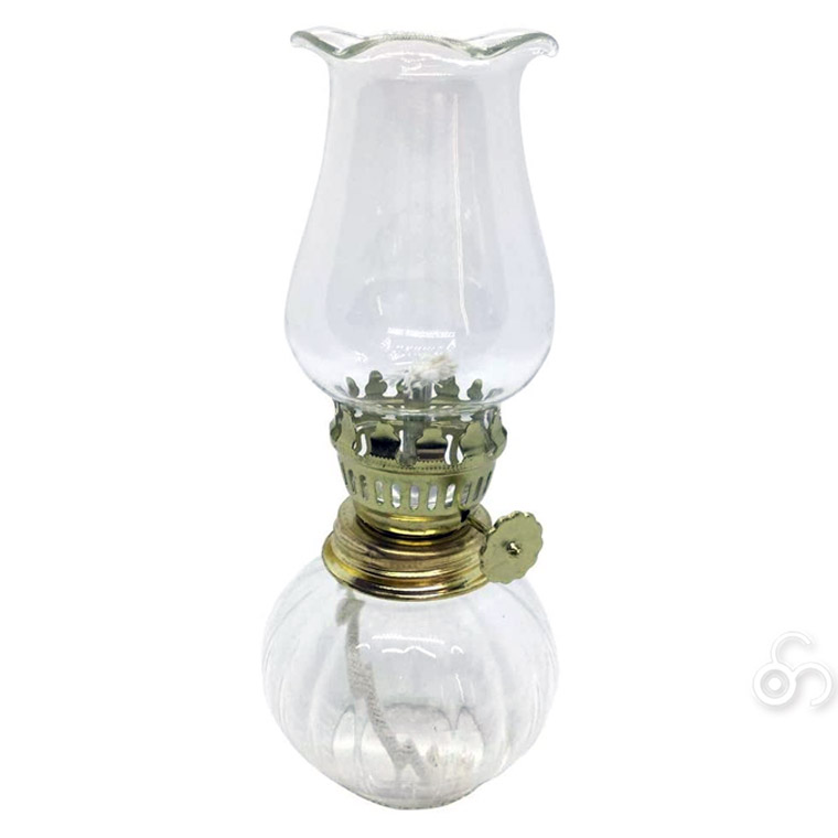 Lunax 缶入りランプ ミニアンティーク オイルランプ ランタン おしゃれ 13872