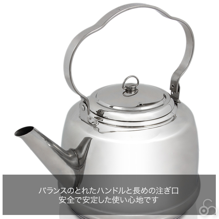 ペトロマックス ティーケトル 0.8L tk0.8 800ml IH対応 ステンレス 