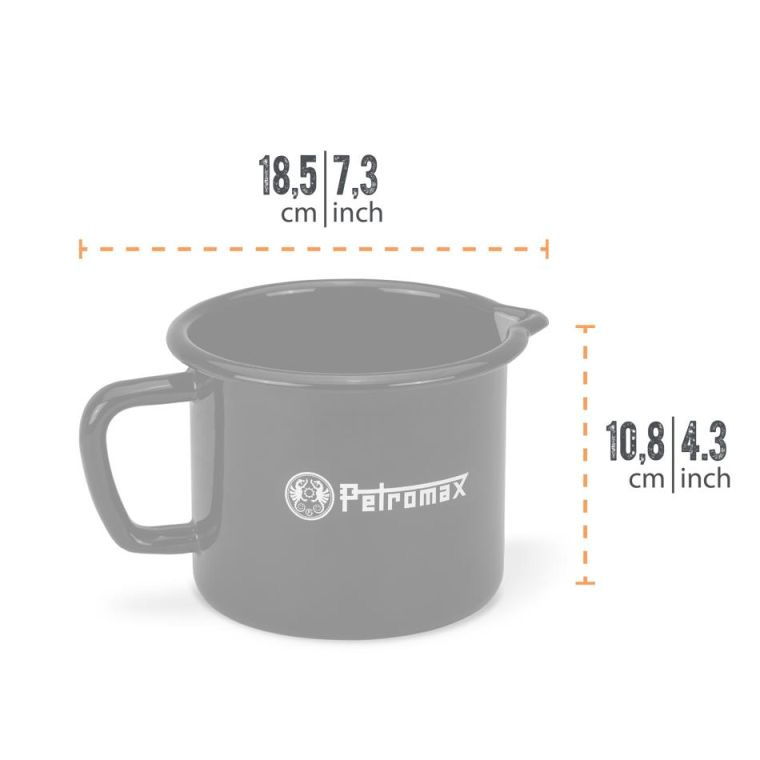 Petromax（ペトロマックス） エナメルミルクポット 1L PX-MILKEN1
