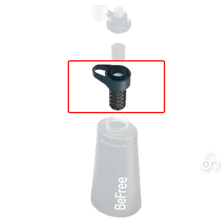 カタダイン ビーフリーAC用 スペアカートリッジ 14076 交換用 ポータブル 浄水器 活性炭フィルター ハイドラパック ソフトフラスク アウトドア