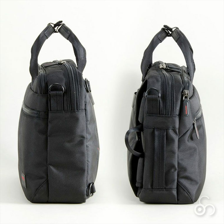 ビジネス鞄NEOPRO CONNECT 3Way USB付エンドー鞄杢調クロポリ ビジネス