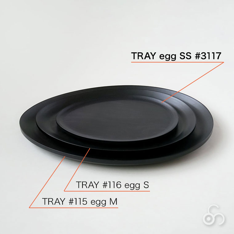 BUNACO（ブナコ） トレー TRAY egg SS #3117 お盆 トレイ おしゃれ