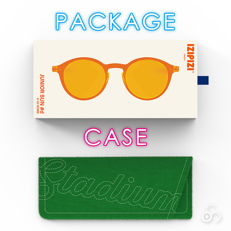 IZIPIZI イジピジ STADIUM ジュニアサングラス #D Jr.SUN 3701210439105 おしゃれ UVカット 紫外線対策 ギフト
