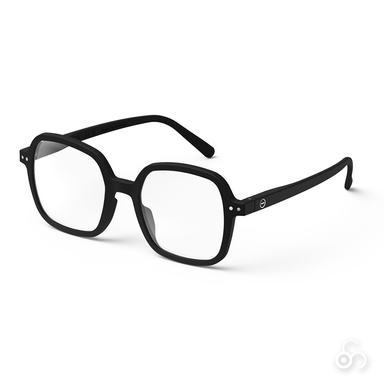 【美品】IZIPIZI PARIS 老眼鏡 シニアグラス ブラック ＋1.5 IZIPIZI（イジピジ） リーディンググラス #OFFICE ブラック 老眼鏡
