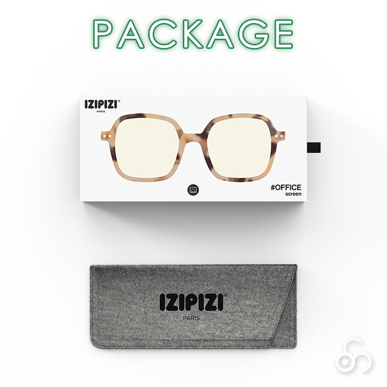 IZIPIZI イジピジ PCメガネ ブルーライトカット #OFFICE 3701210442365