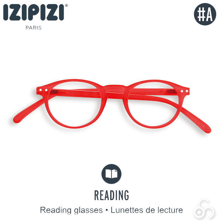 IZIPIZI（イジピジ） リーディンググラス #A レッド 老眼鏡