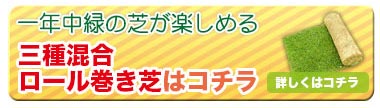 三種混合ロール巻き芝あります！