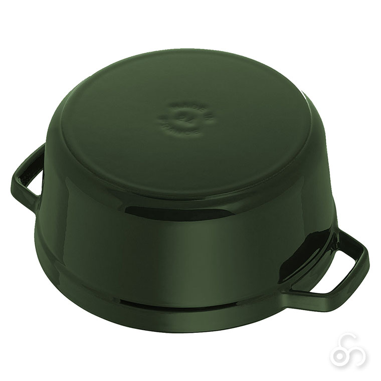 Staub（ストウブ） ピコ・ココット ラウンド 14cm バジルグリーン