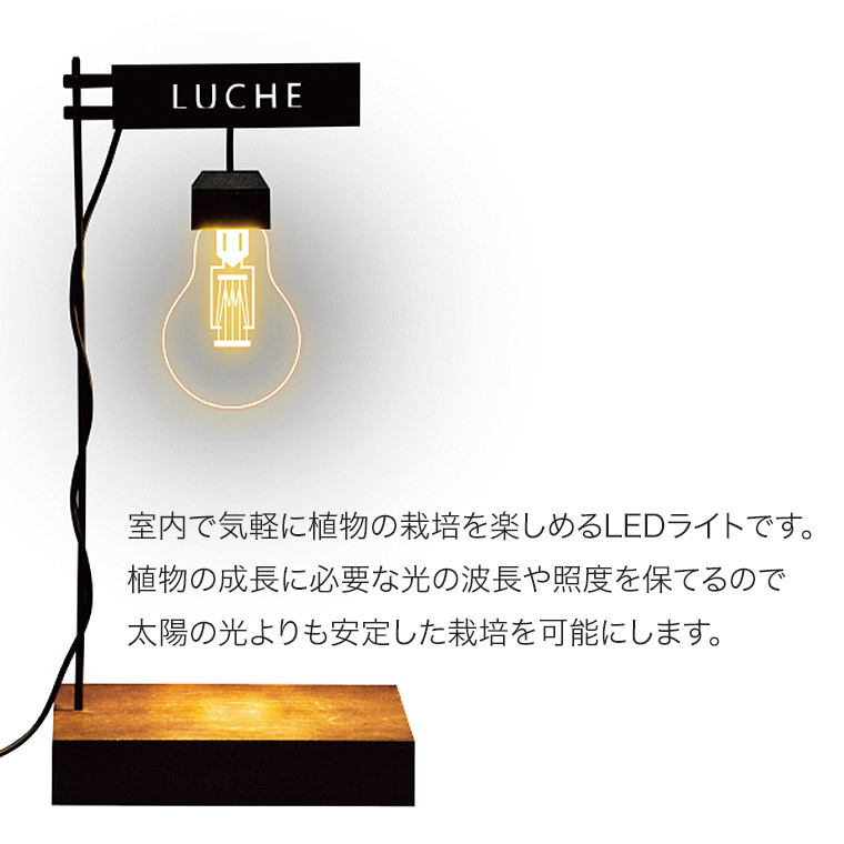 激安卸販売新品 めざましテレビ 植物用ledライト ルーチェ Luche Grow 419 Light 育成 栽培 照明