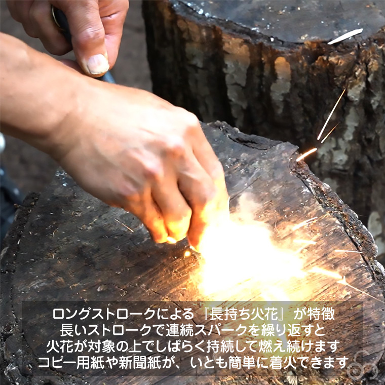 レザーホルダー付きアイアンカトラリーセット2 | BACKWOODSMAN