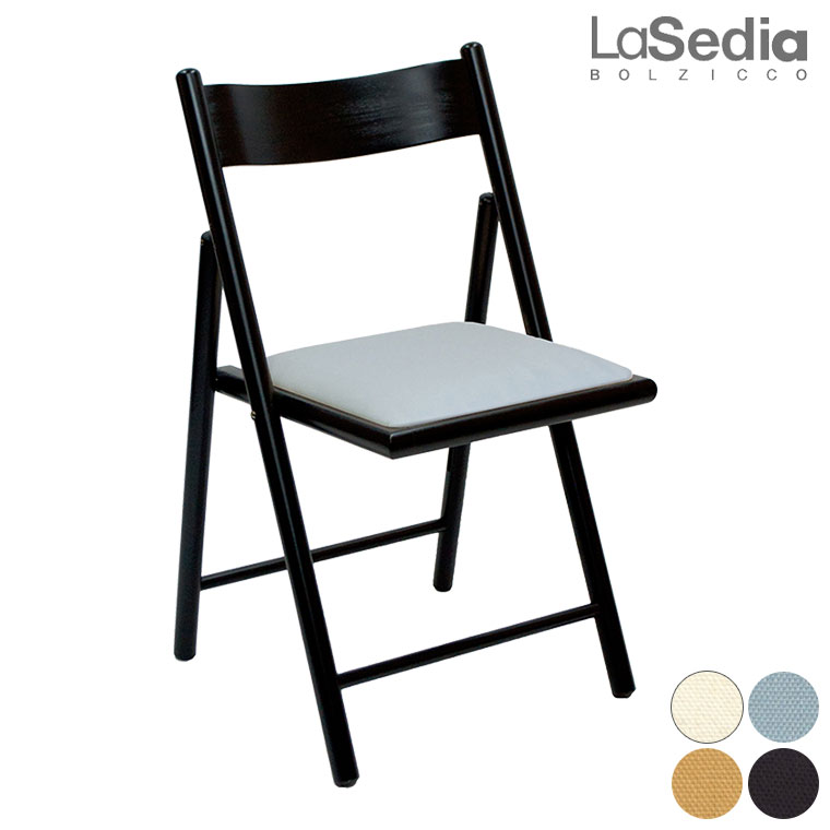 �܂肽���� �֎q La Sedia �G�������c�`�F�A �t�H�[���f�B���O�`�F�A �t���[��/�u���b�N ���n/�R�b�g�� 4580796403170