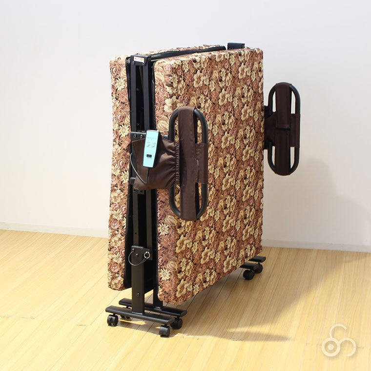 谷村実業 寝心地選べる折畳電動ベッド セミシングル