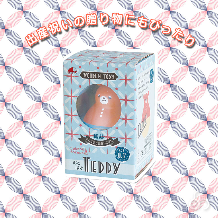 エドインター ジェニ GENI レトロンフォレスト おとぼけTeddy テディ 4941746828052