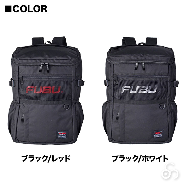 FUBU BackPack ボックス メッシュ リュック 32L 71001 ボックス型