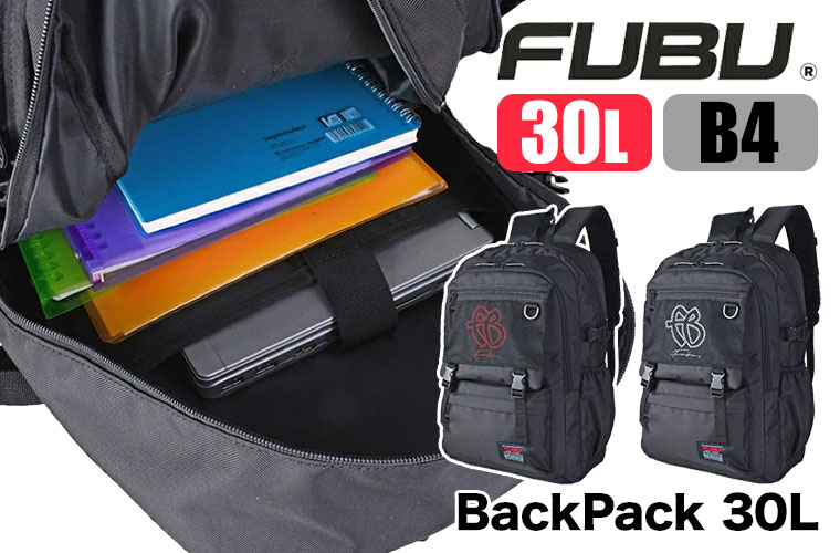 FUBU BackPack カブセ メッシュ リュック 30L 71002 バックパック