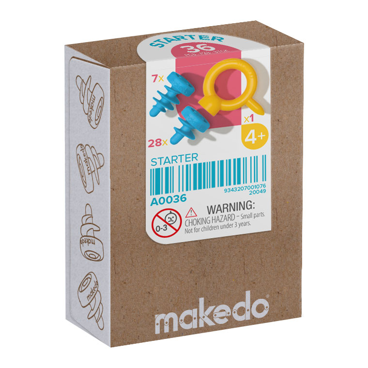 makedo メイクドゥ ダンボールで遊ぼう！はじめてセット A0036 工作