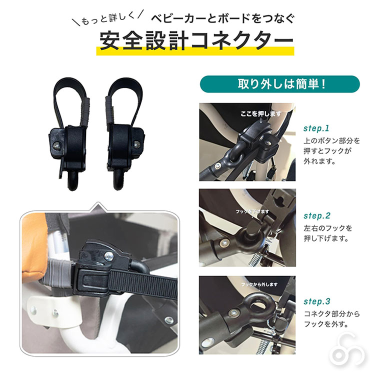 AIRBUGGY（エアバギー） AIRBUGGY 2ウェイボード EX ココブレーキ 
