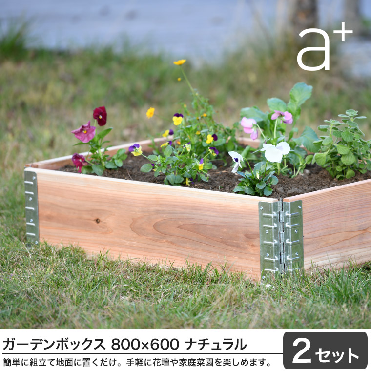 レイズドベッド エープラスデザイン ガーデンボックス 800×600
