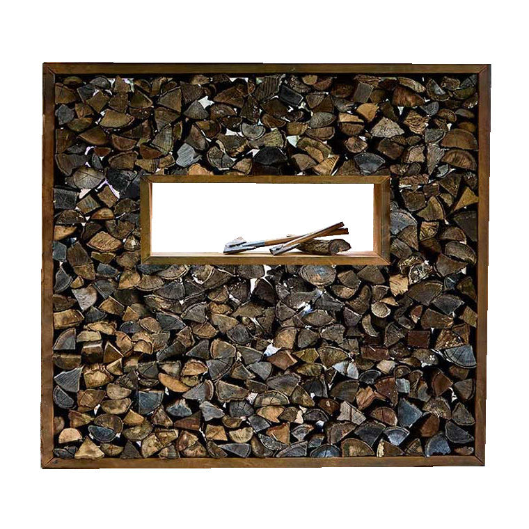 薪棚 薪ラック エープラスデザイン コールテン鋼 パティナシリーズ