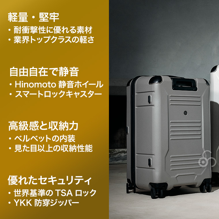 AZPAC スーツケース Tracker (トラッカー) 3.0 26インチ 92L AZ-002