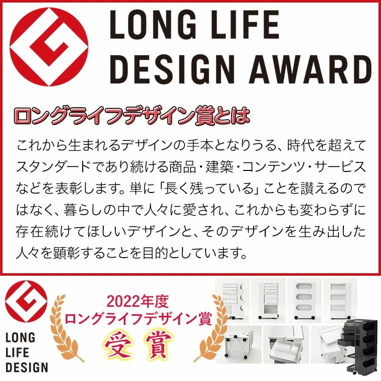 2022年度ロングライフデザイン賞受賞