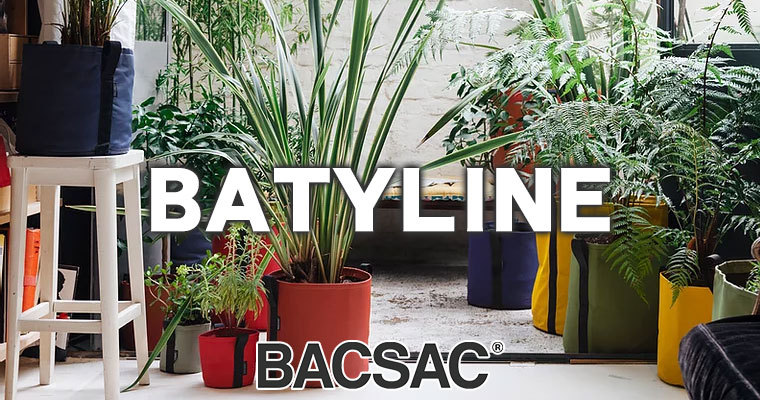 プランター おしゃれ BACSAC バックサック BATYLINE ポット 3L