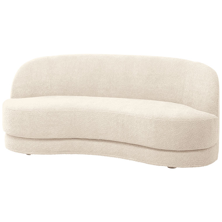 レビュー特典あり) ソファ 2人掛け bean sofa 2seater アイボリー