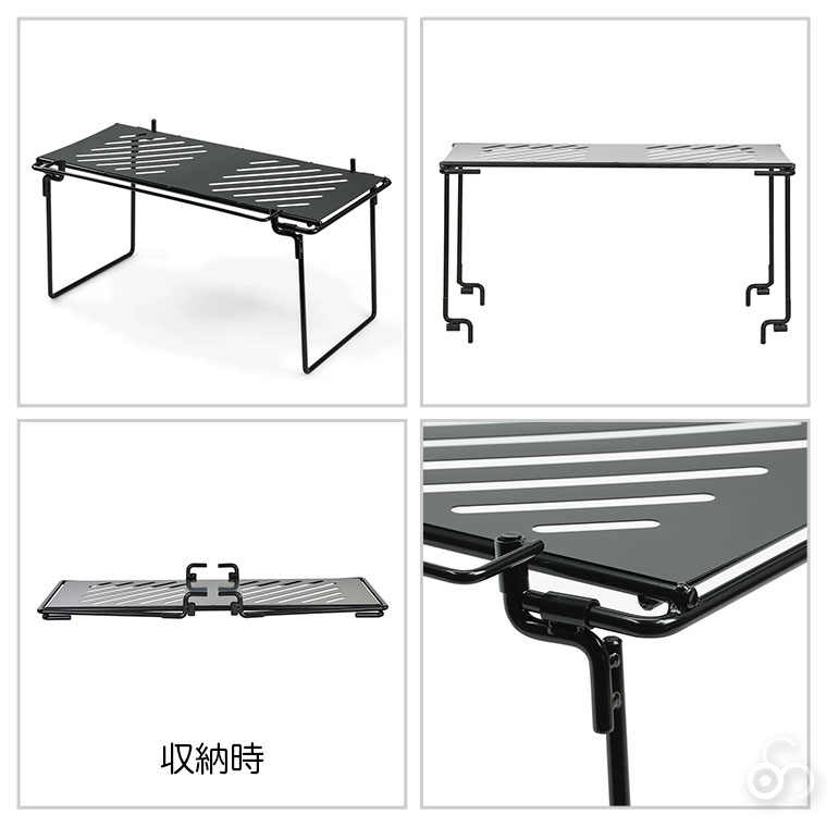 belmont（ベルモント） アイアンラックPLUS BM-283 テーブル 焚き火