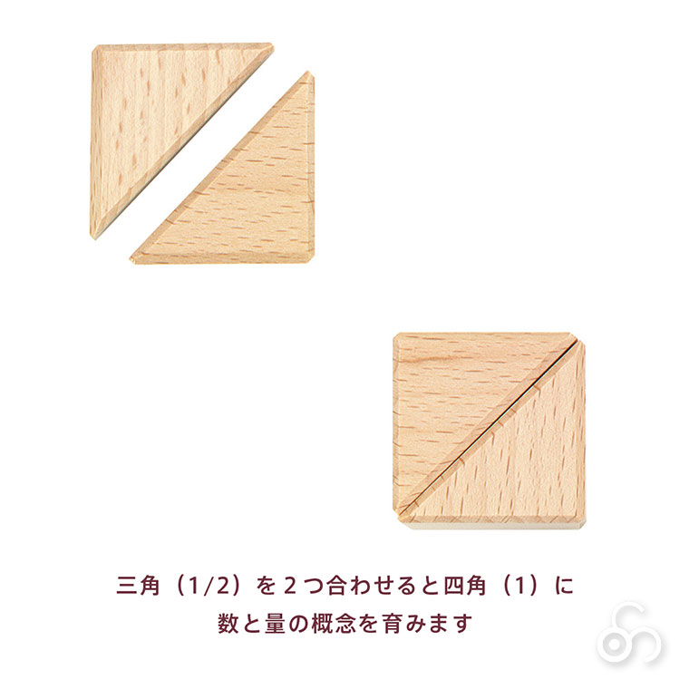 ボーネルンド オリジナル積み木 M 白木（積み木のほん付） BNL150030 積み木 木のおもちゃ 出産祝い 知育玩具 1歳 1歳半 2歳 3歳の画像